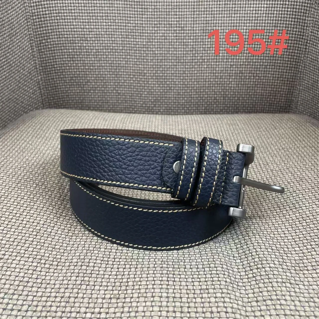 【CEFIRO · 塞飞洛】 男士通勤百搭经典皮带 6FB9D00195 蓝色