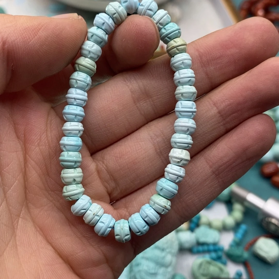 【闪购商品】绿松石127未镶嵌石**六南