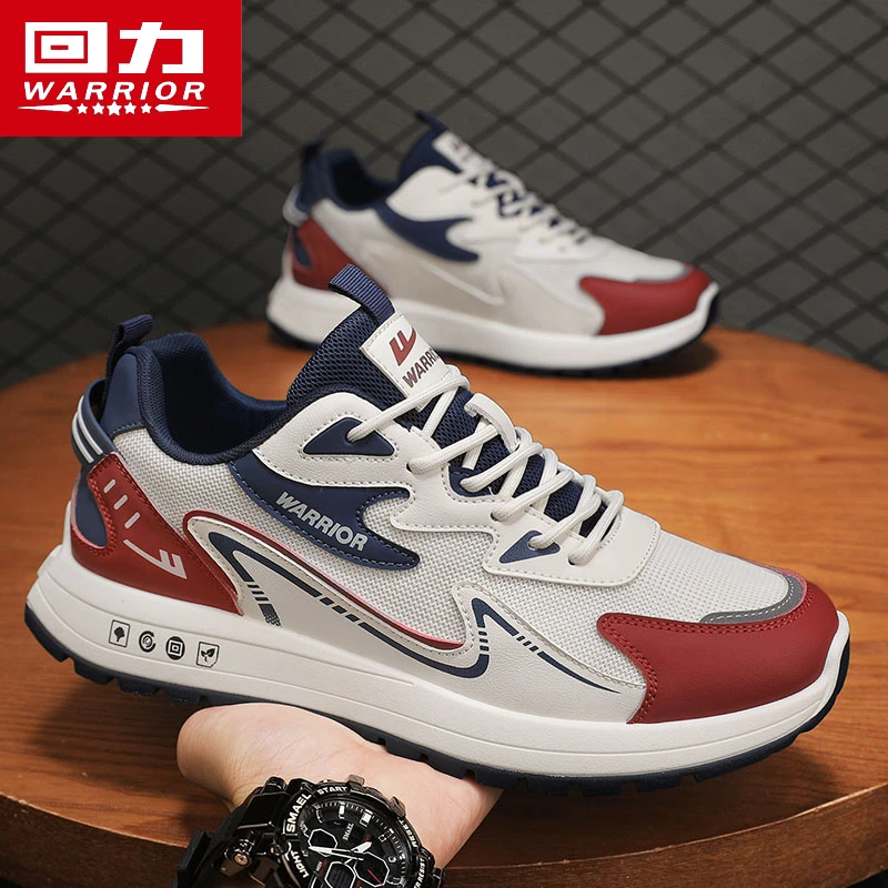 回力运动鞋男鞋2025秋季新款老爹厚底透气跑步鞋休闲开车专用潮鞋