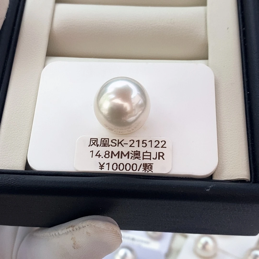 未镶嵌真科研凤凰14.8mm海水珍珠