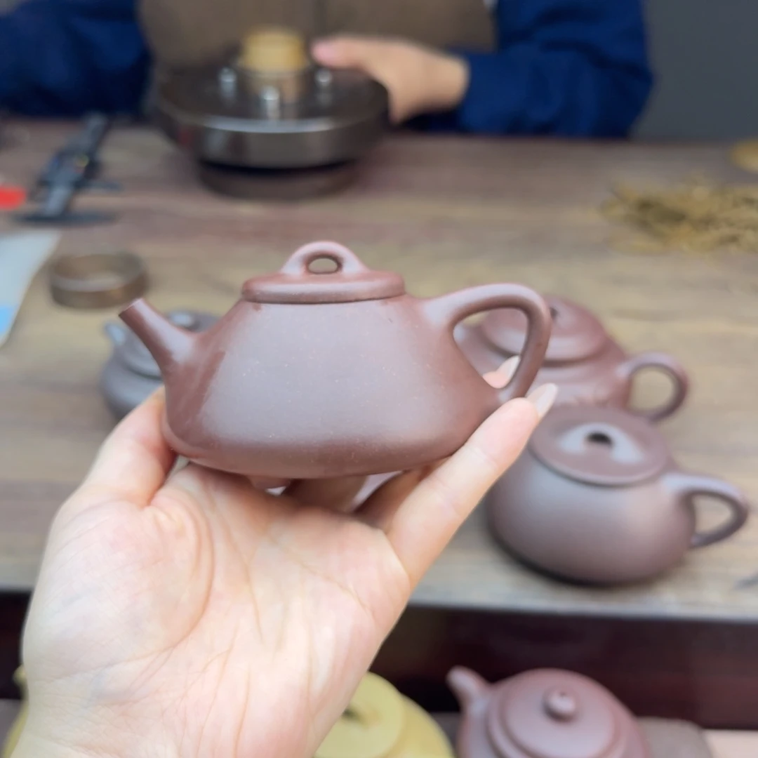 茶壶紫砂全手工底槽清子冶140-150cc