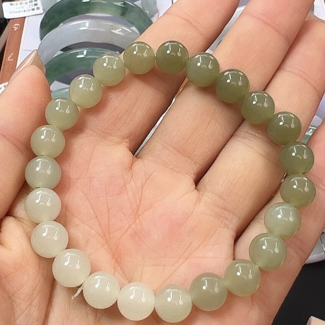 翡翠未镶嵌手镯手串