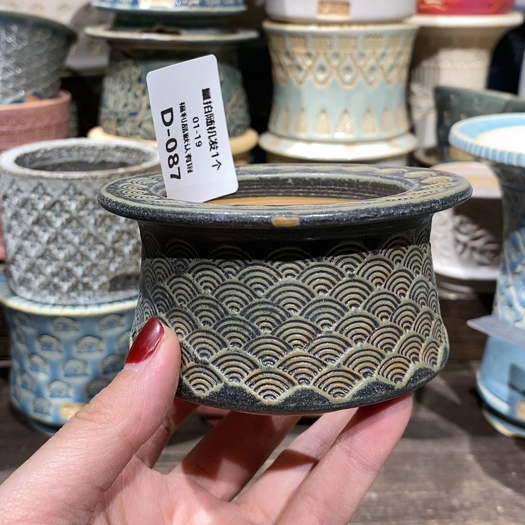 七里烧陶瓷1-19-087口径6