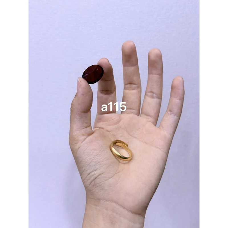 A115 磨砂 亮面戒指