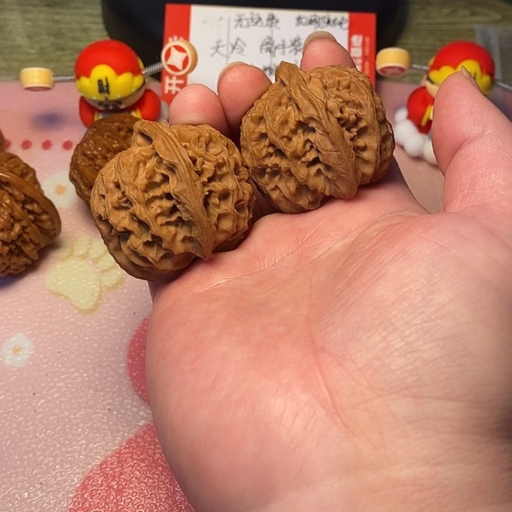 对***醉文玩核桃把件苹果原