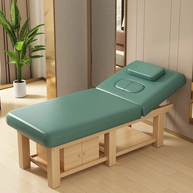 【运费险】实木按摩床理疗床中医推拿床纹绣美体美容床美容院专用