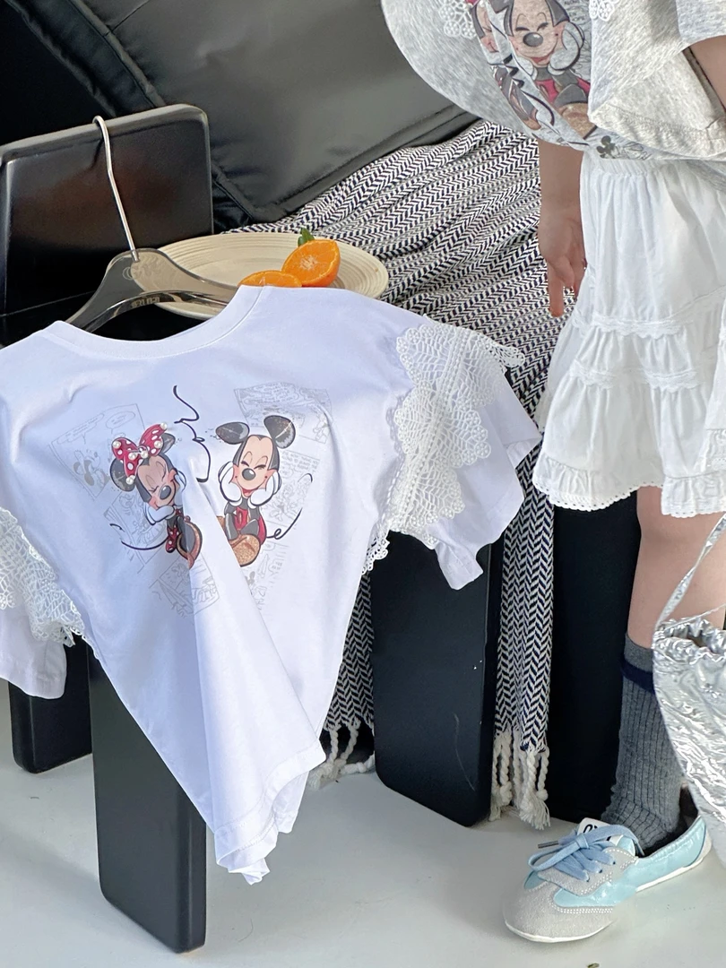 春夏T恤宽松圆领时尚帅6294百搭夏季短袖