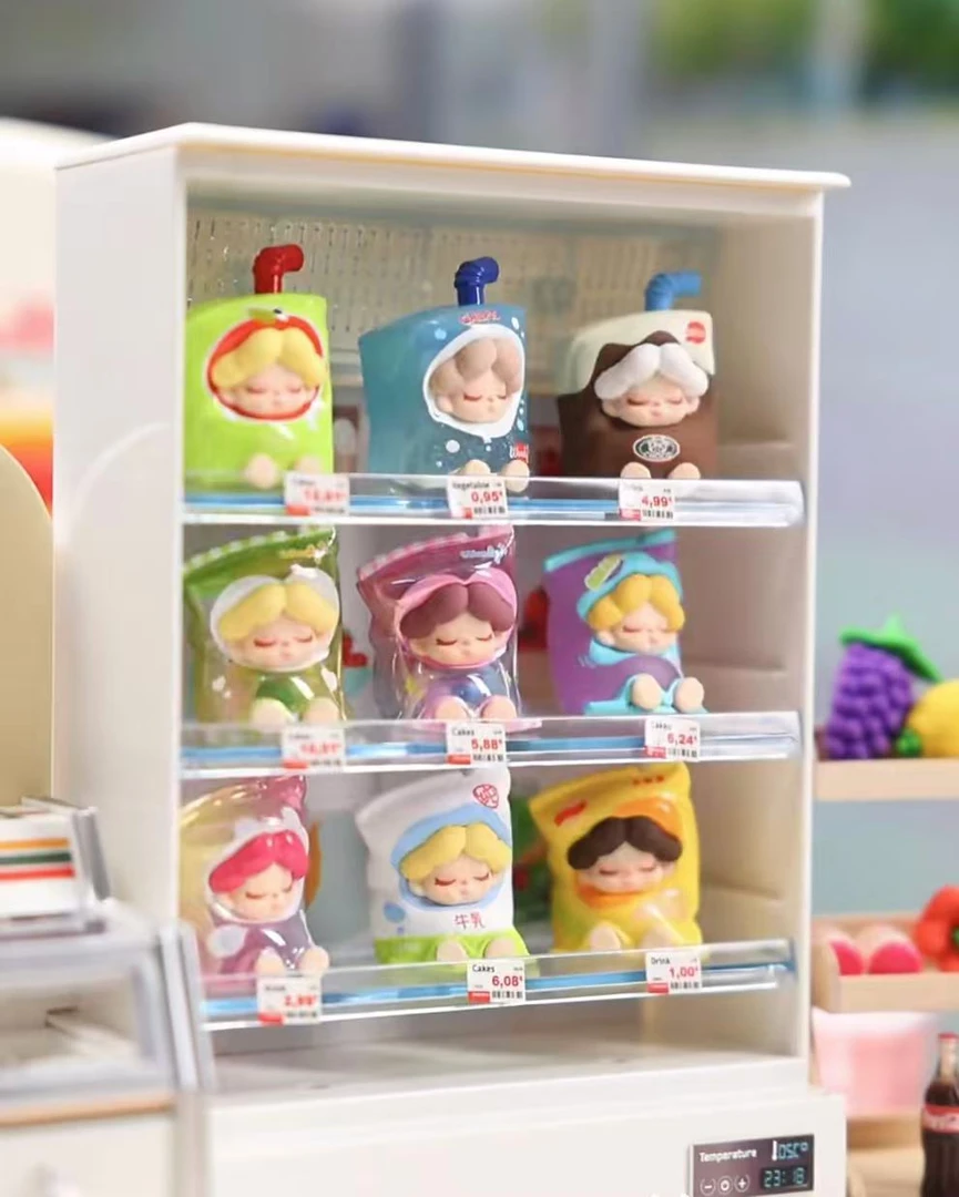 【汉堡踩尾数】后四wendy融化系列可爱萌粒摆件