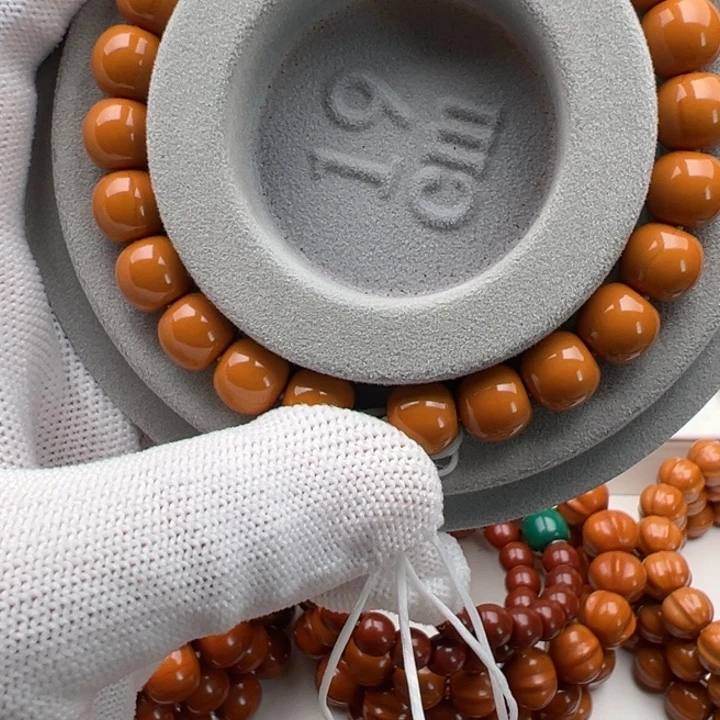 追***影猴头核桃手串小老行