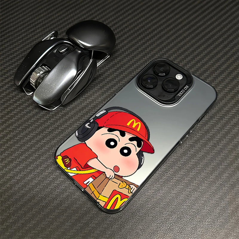 M记小新适用iPhone17手机壳16苹果保护套15pro卡通14高级13/12/11