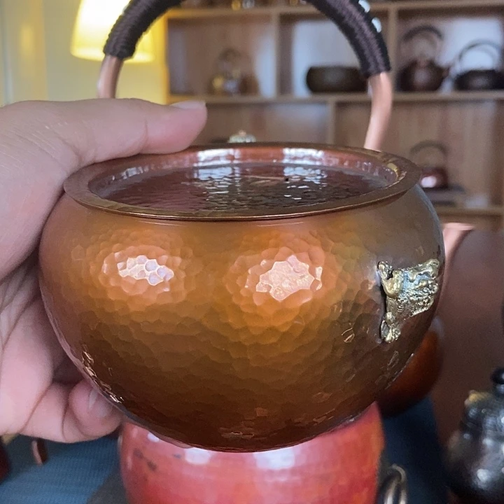 纯手工制作一铜壶