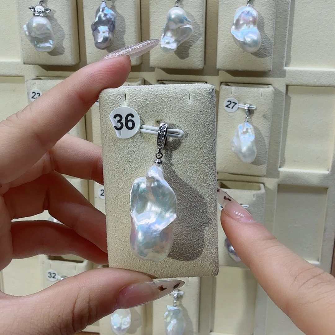 合金颈饰淡水珍珠