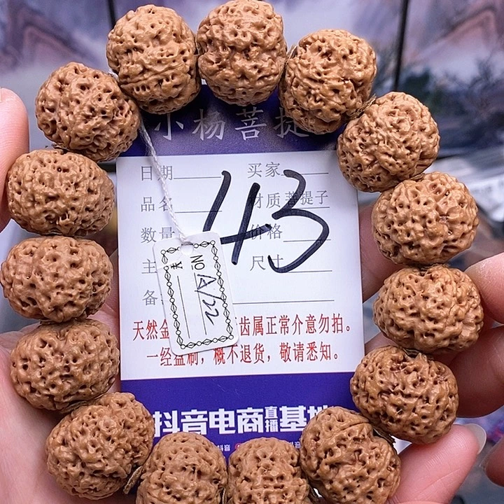 手串金刚菩提22五星蜂王