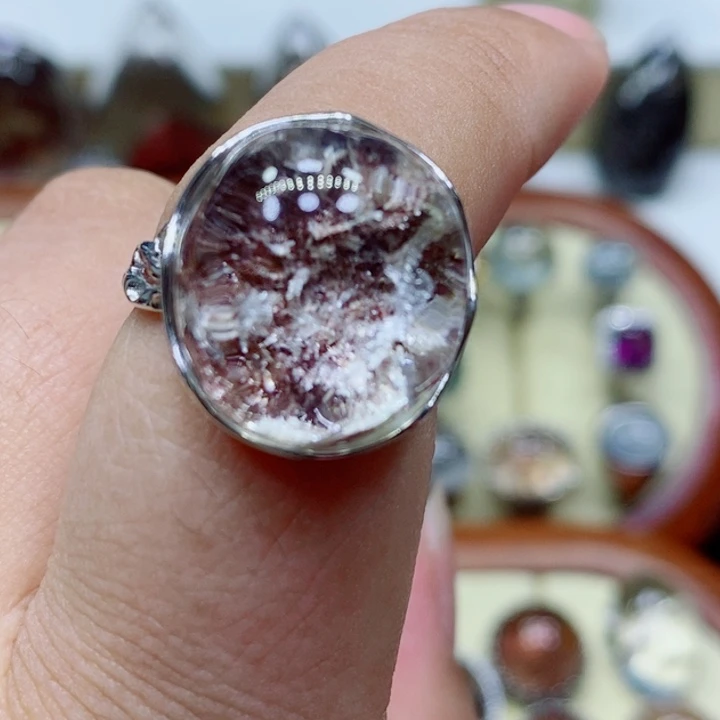 未镶嵌颈饰紫晶三**水晶