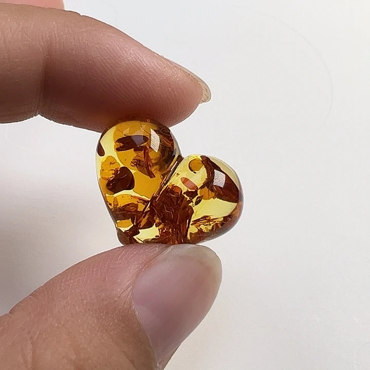 琥珀（花珀）未镶嵌颈饰