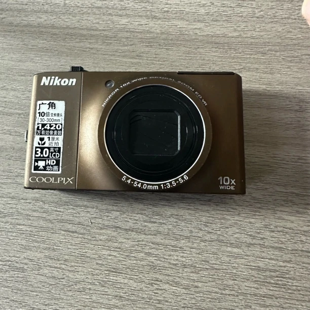 95新 Nikon/尼康 s8000 功能正常质保15天配件齐全拆封NO退