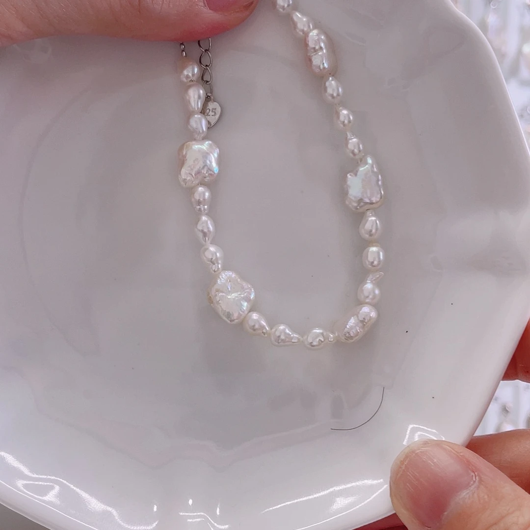 淡水珍珠未镶嵌颈饰