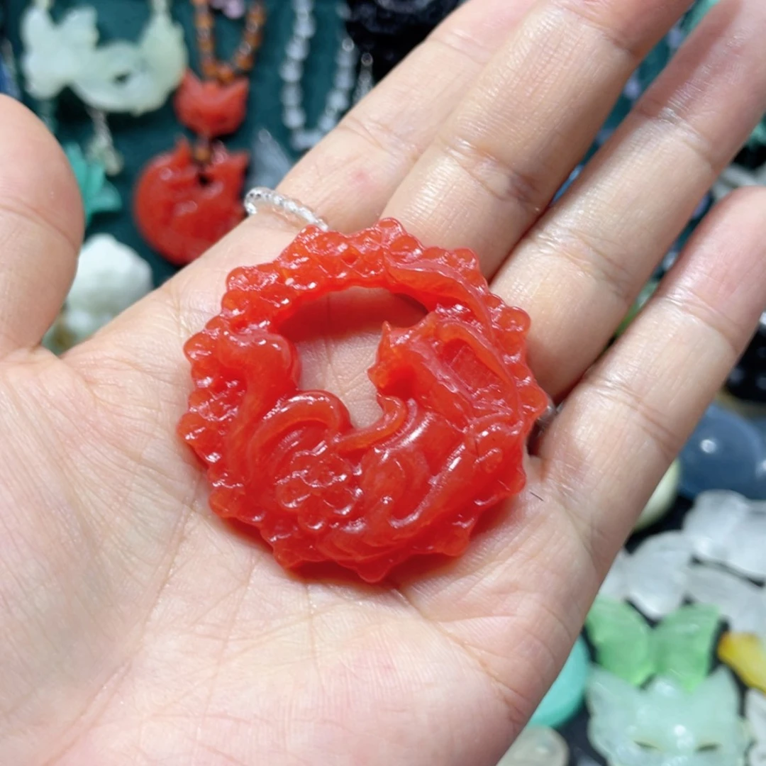 【闪购商品】未镶嵌岫玉颈饰66项链