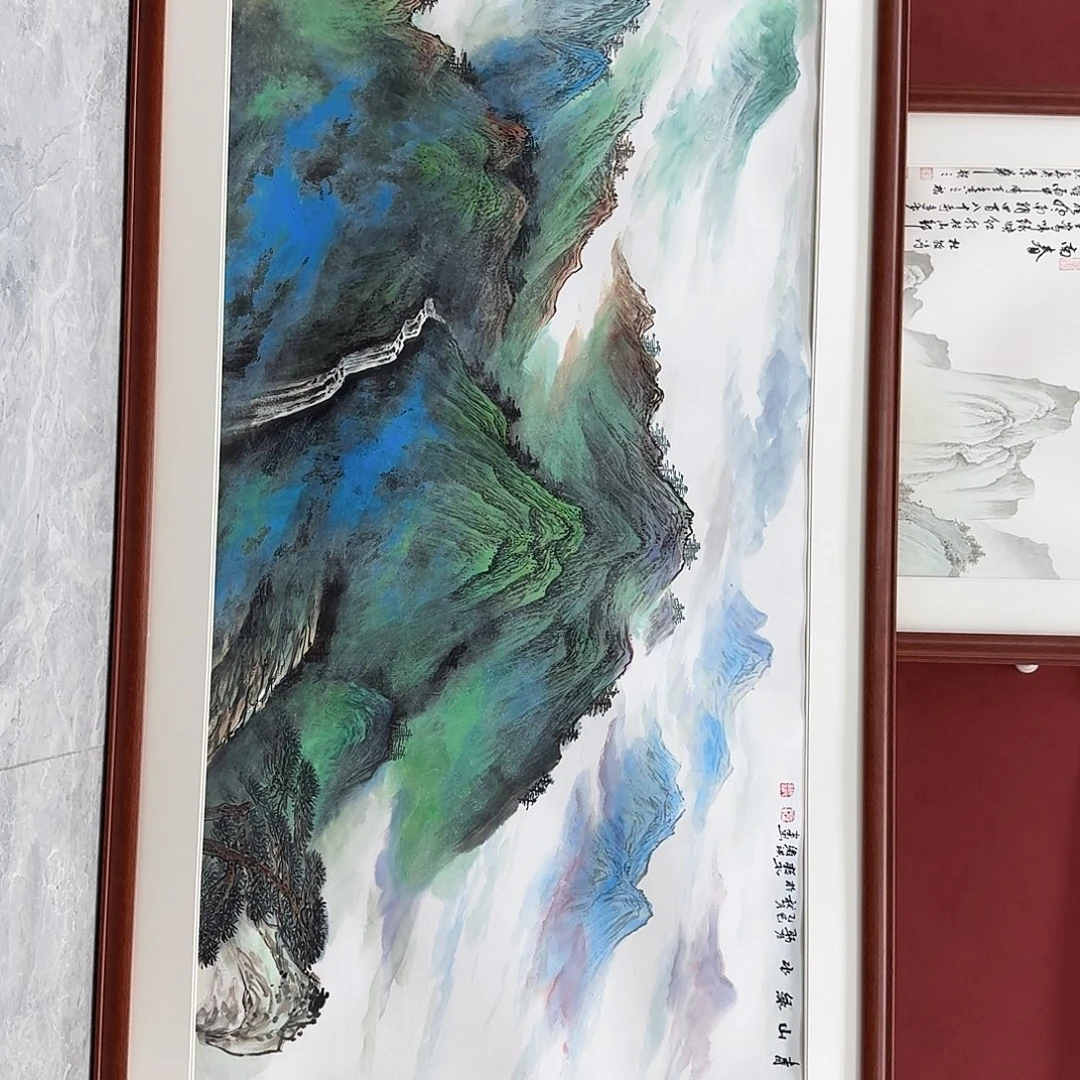 国画国画作品欣赏 140*70