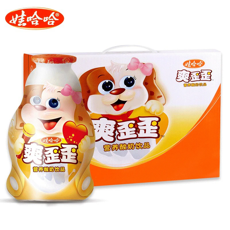 娃哈哈爽歪歪200g*24瓶酸奶饮料品儿童娃哈哈正品整箱
