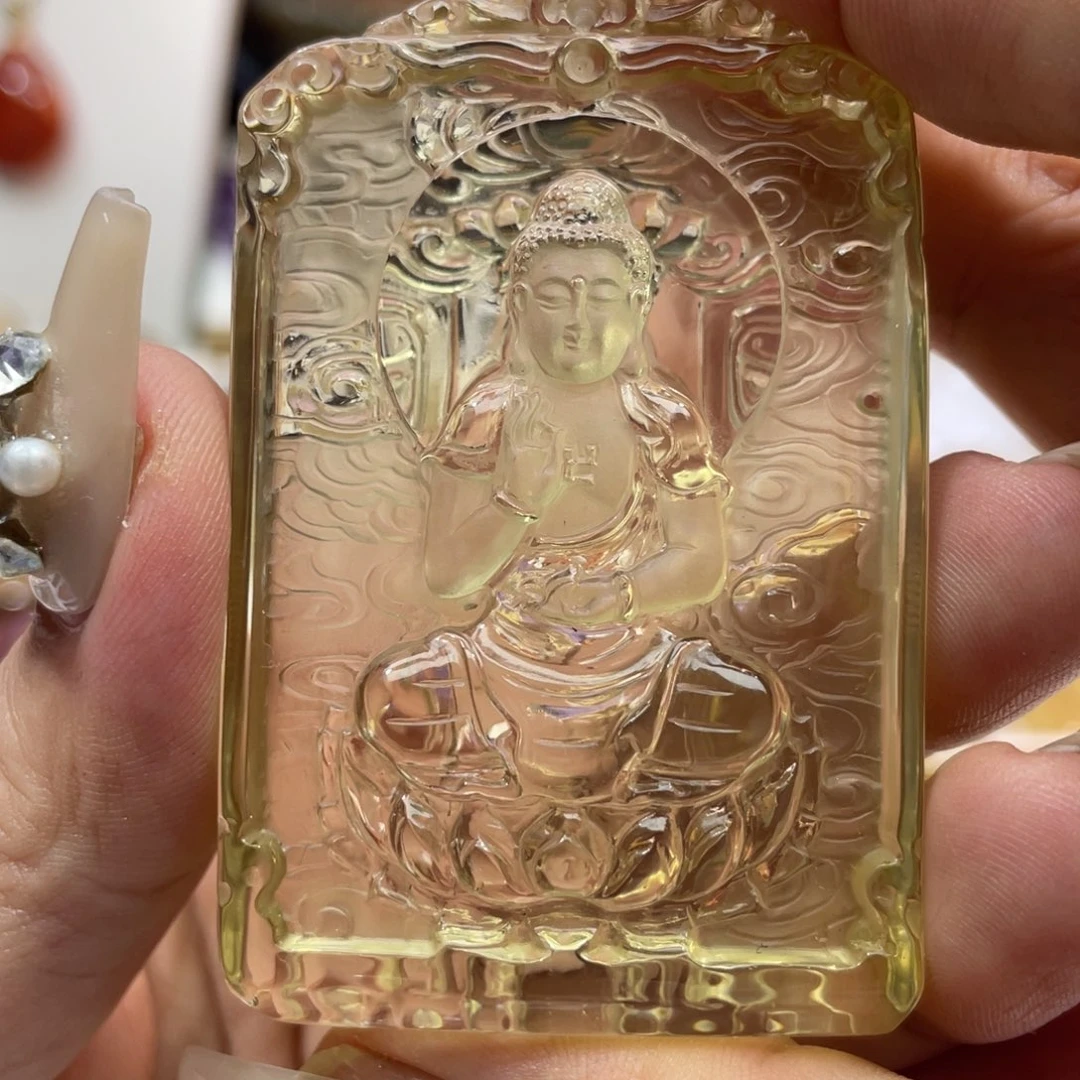 未镶嵌颈饰水晶定制