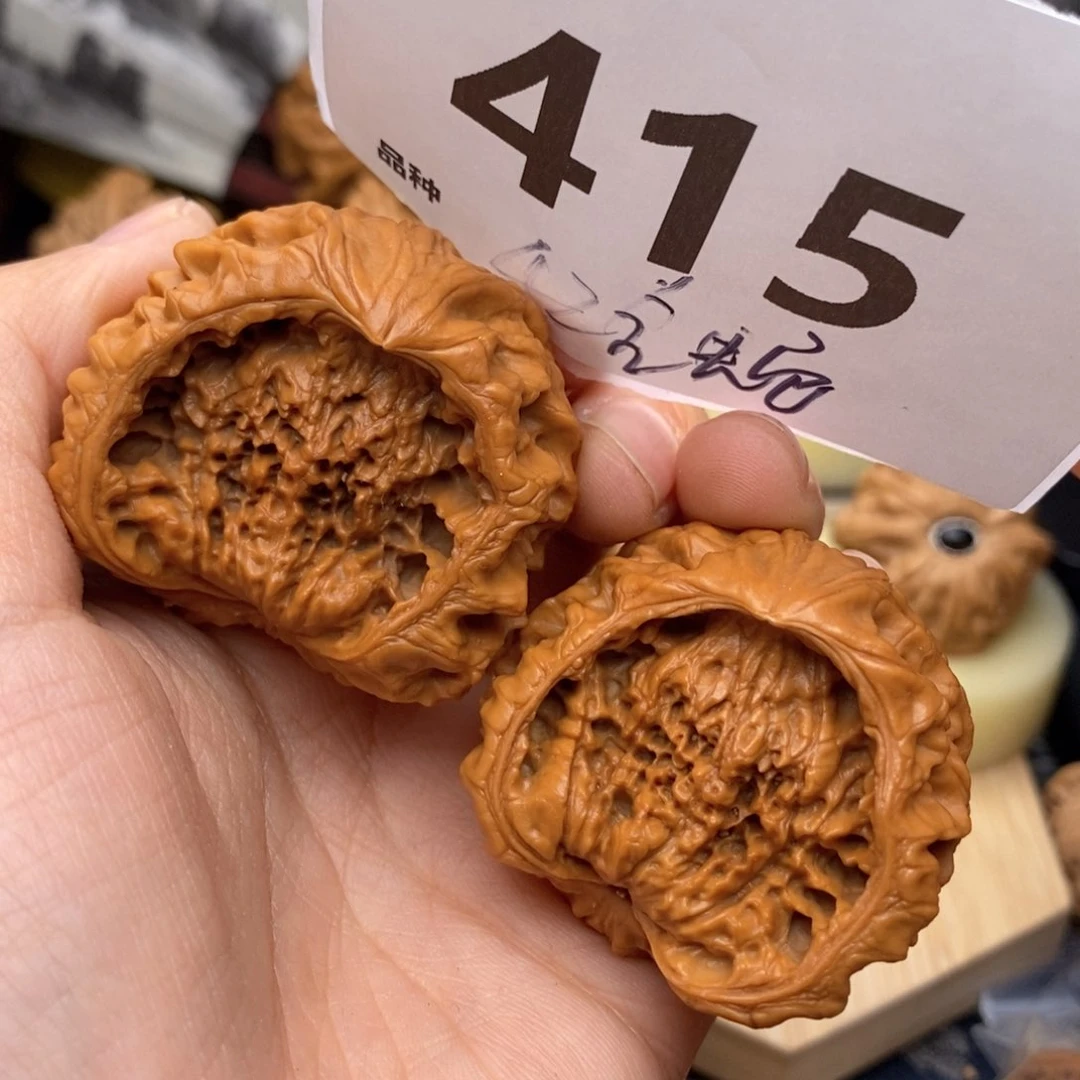 文玩核桃把件415号42全蛇