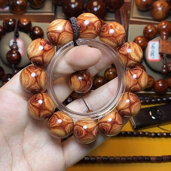 黄花梨/降香黄檀闲**鹤2.0对眼鬼脸对眼