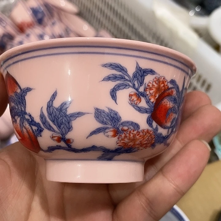 摆件景德镇陶瓷主人杯14556