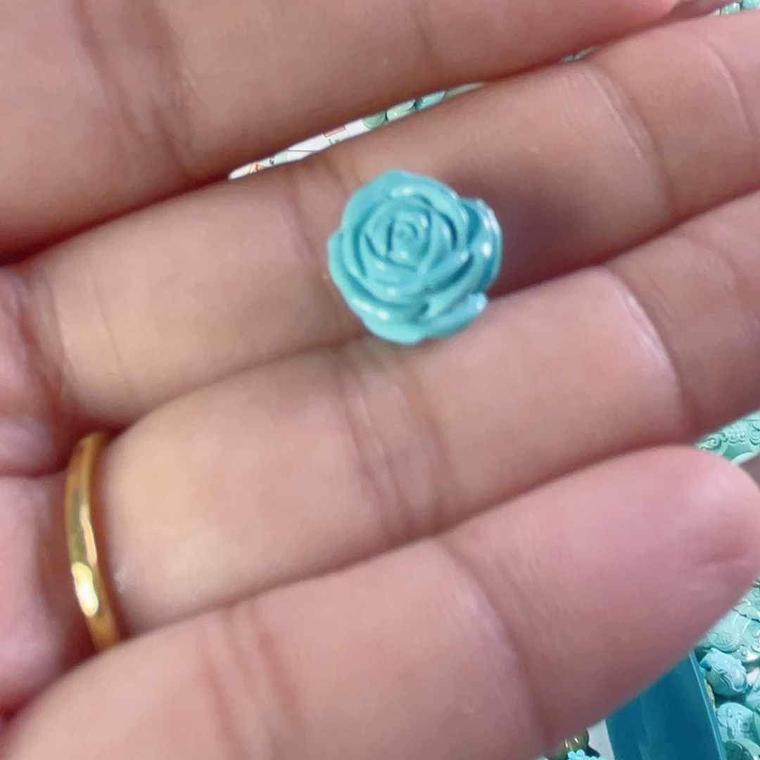 绿松石未镶嵌吊坠(不含链)