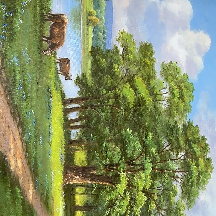 油画恭喜一直一直在