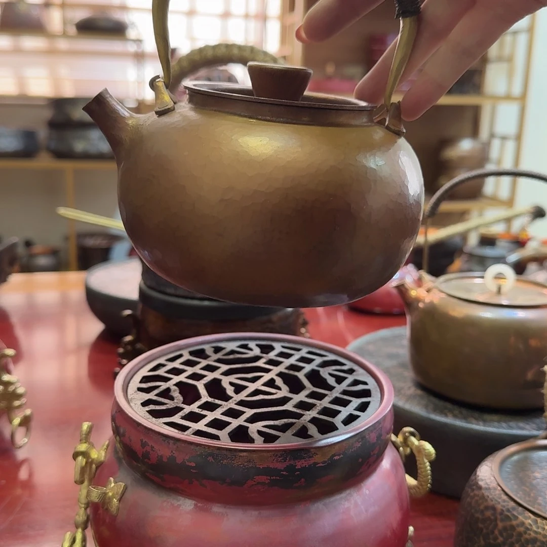 春***雷紫铜手工制作摆件