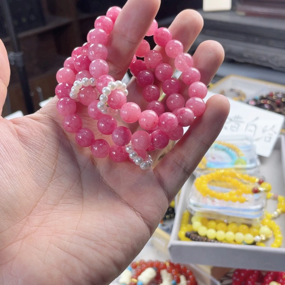 玛瑙/玉髓手链合金