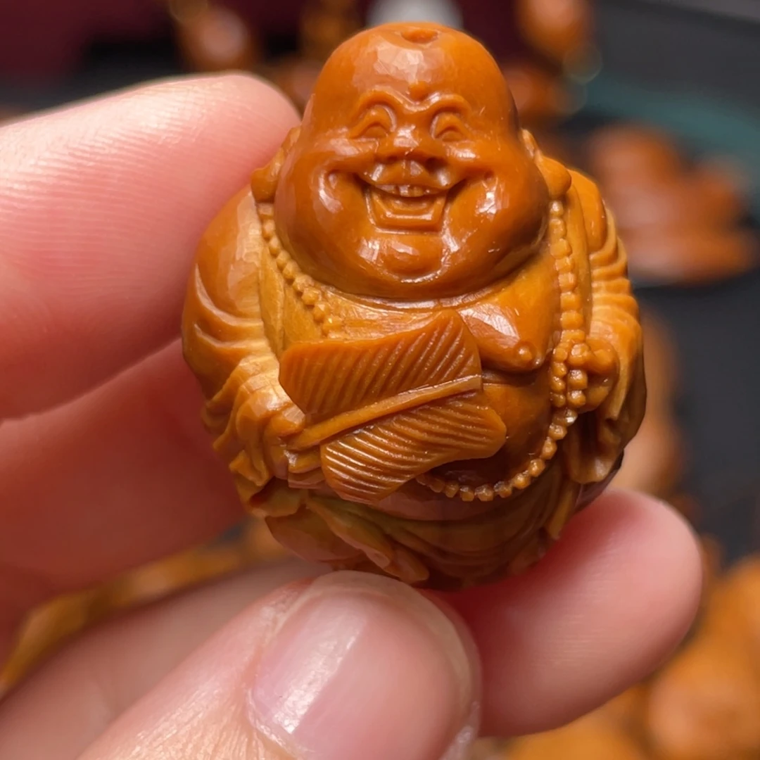 手串/手链橄榄核2.5纯刀铲弥勒佛