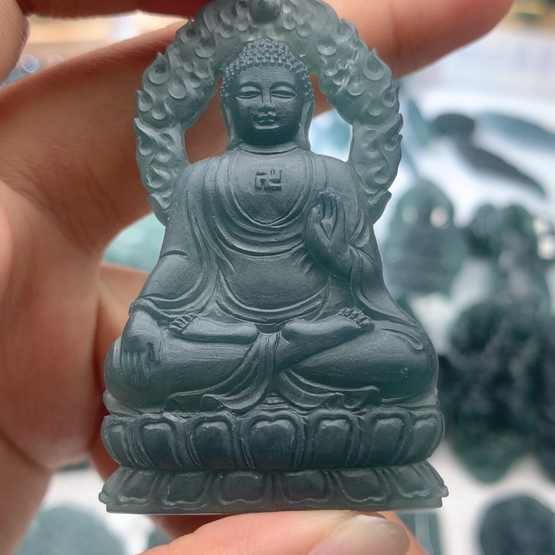 定制翡翠未镶嵌A****n毛货不退不换