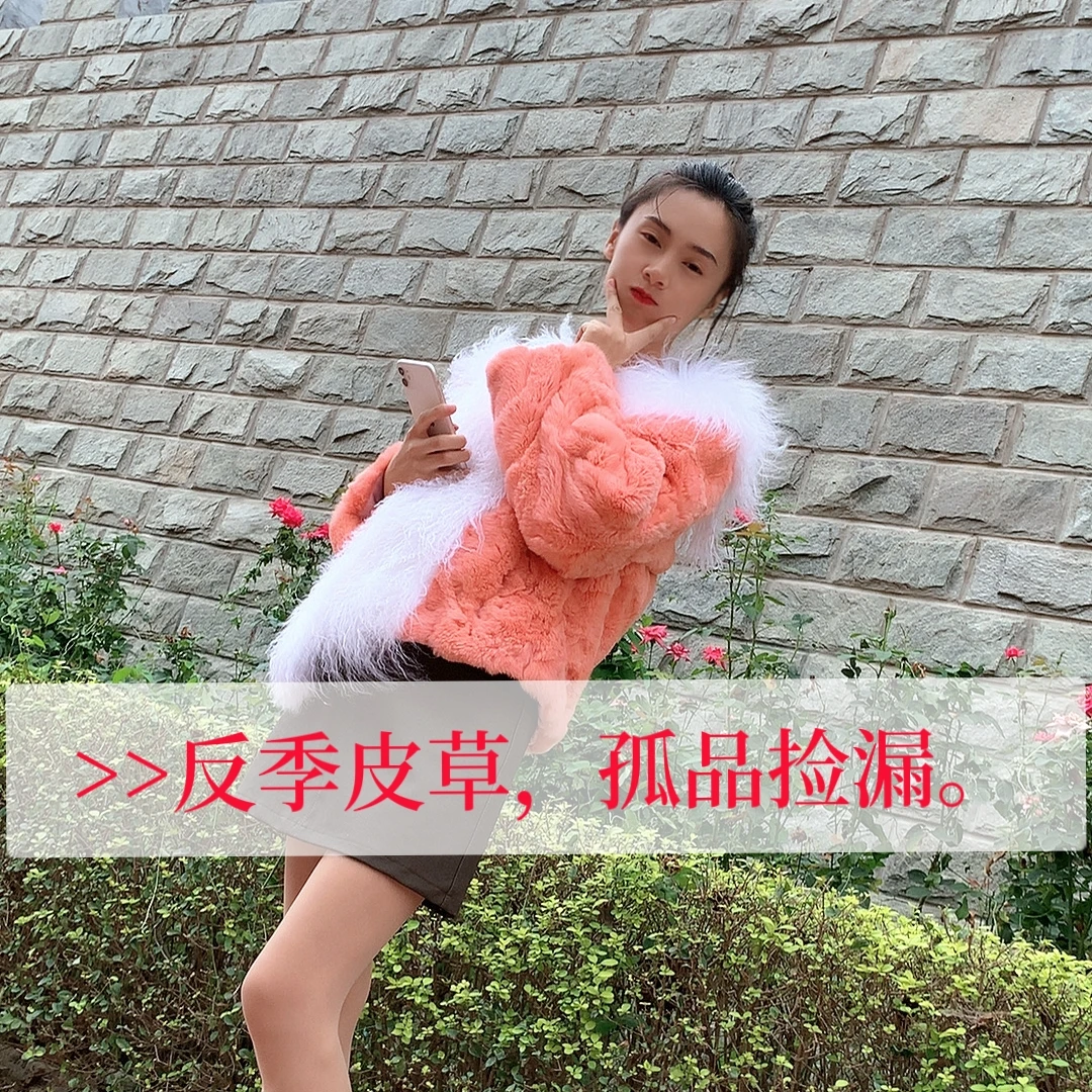 119-（掉毛，有色差）冬季女装派克服