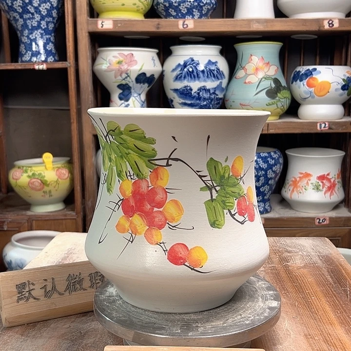 陶小蛮腰枇杷新款陶瓷陶瓷陶瓷