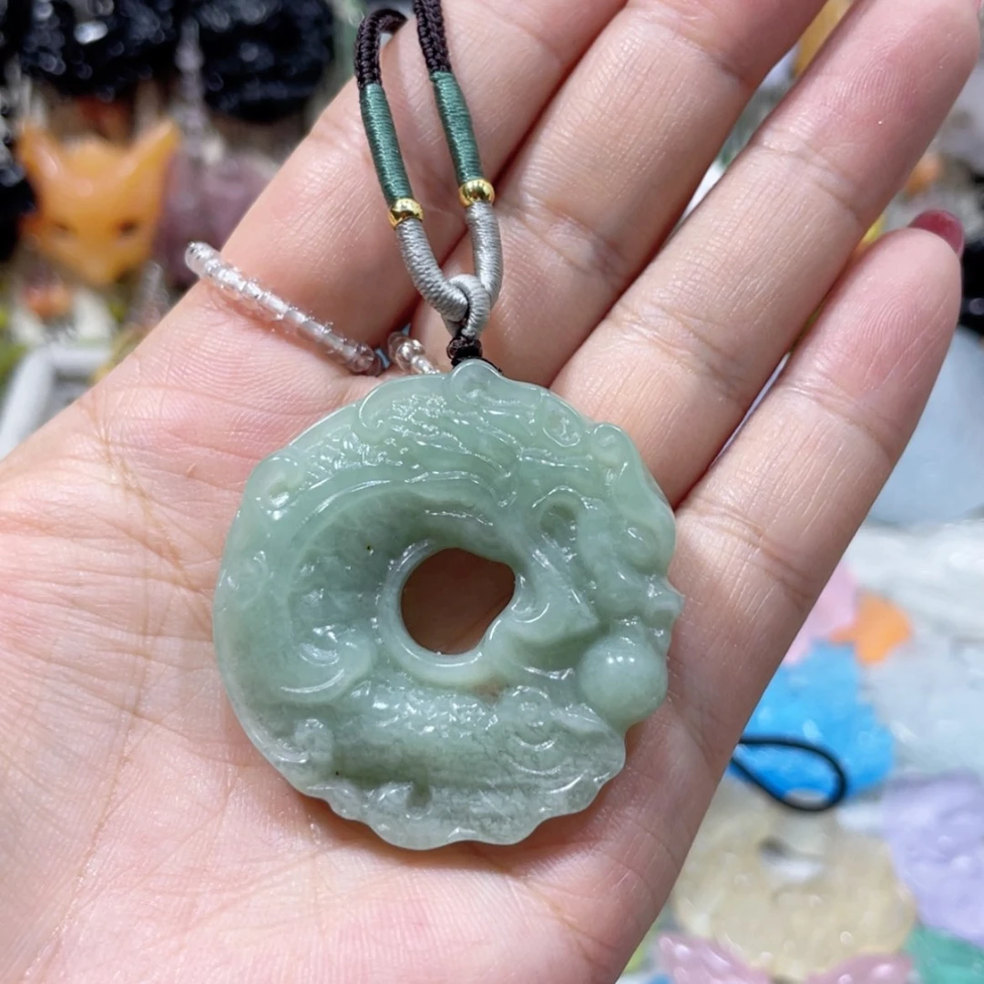 【闪购商品】未镶嵌岫玉颈饰21吊坠