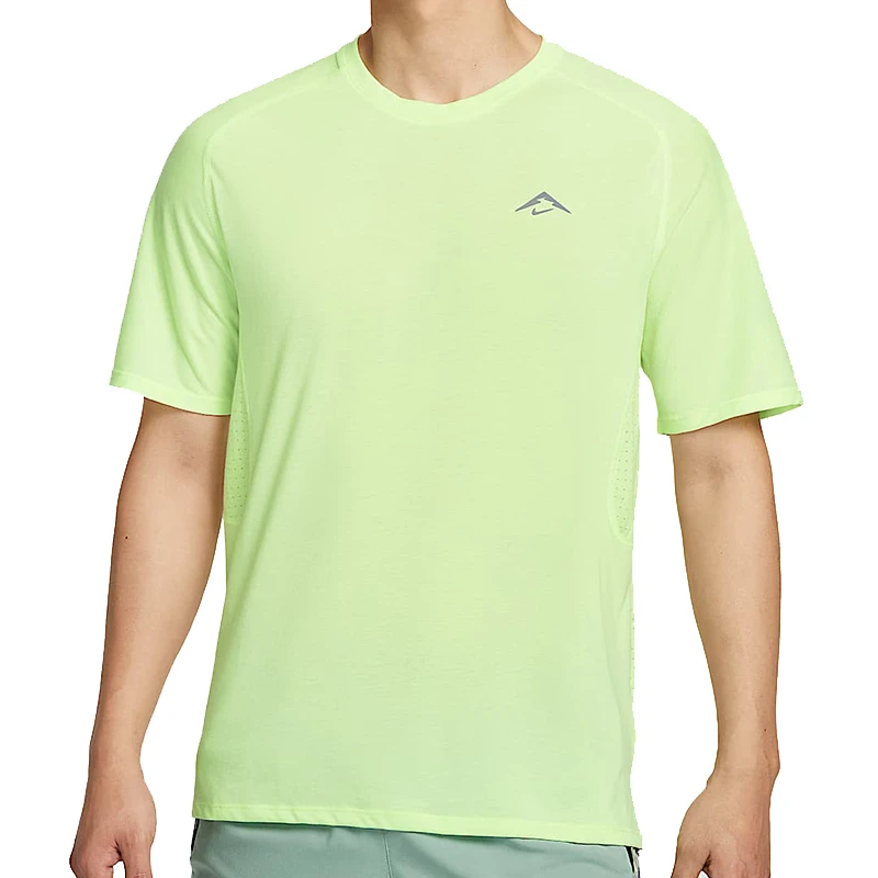 NIKE耐克男子M NK DFADV SOLAR CHASE SS针织无领短T恤HJ3581-701