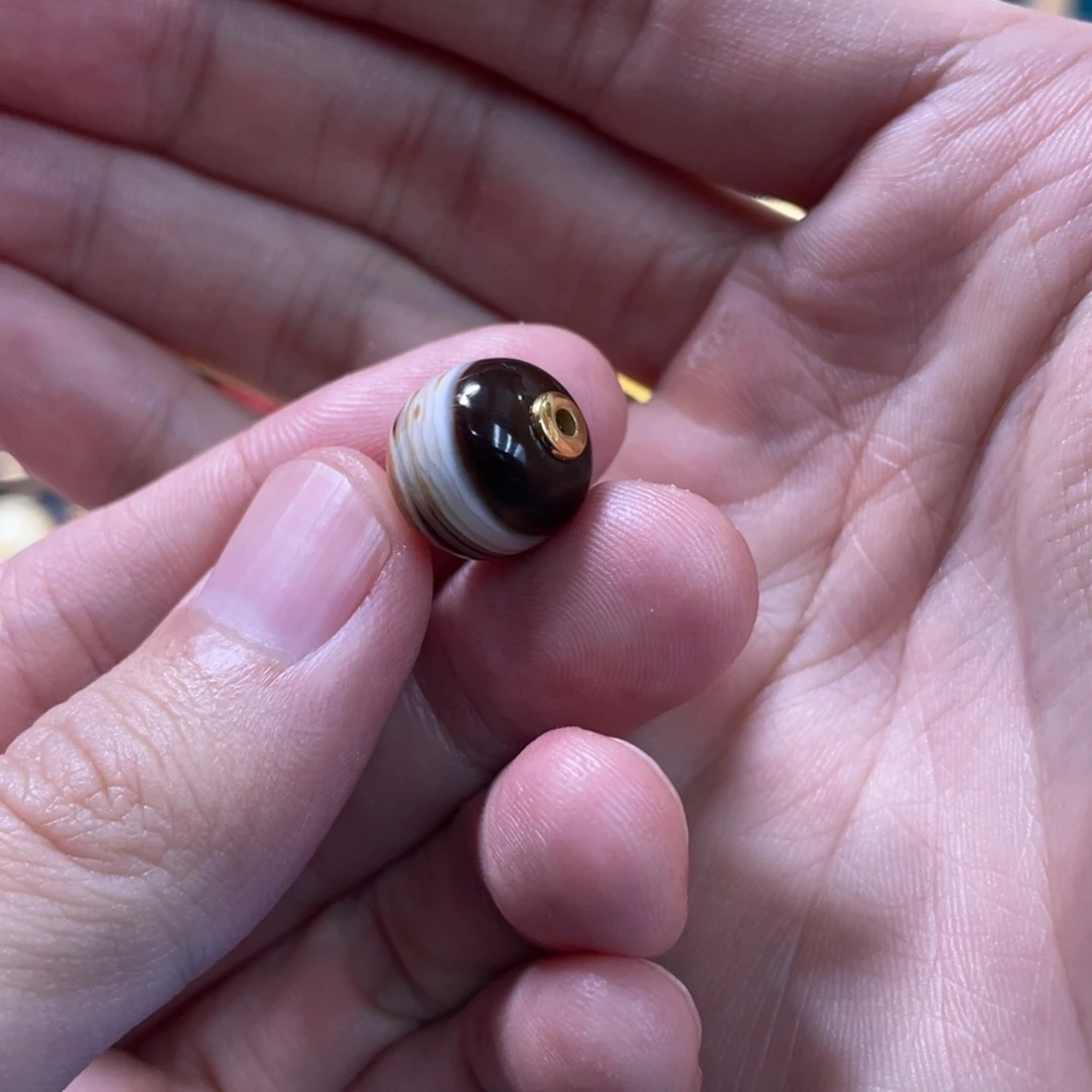 石英质玉珠宝奇石18K金镶嵌赵*心2