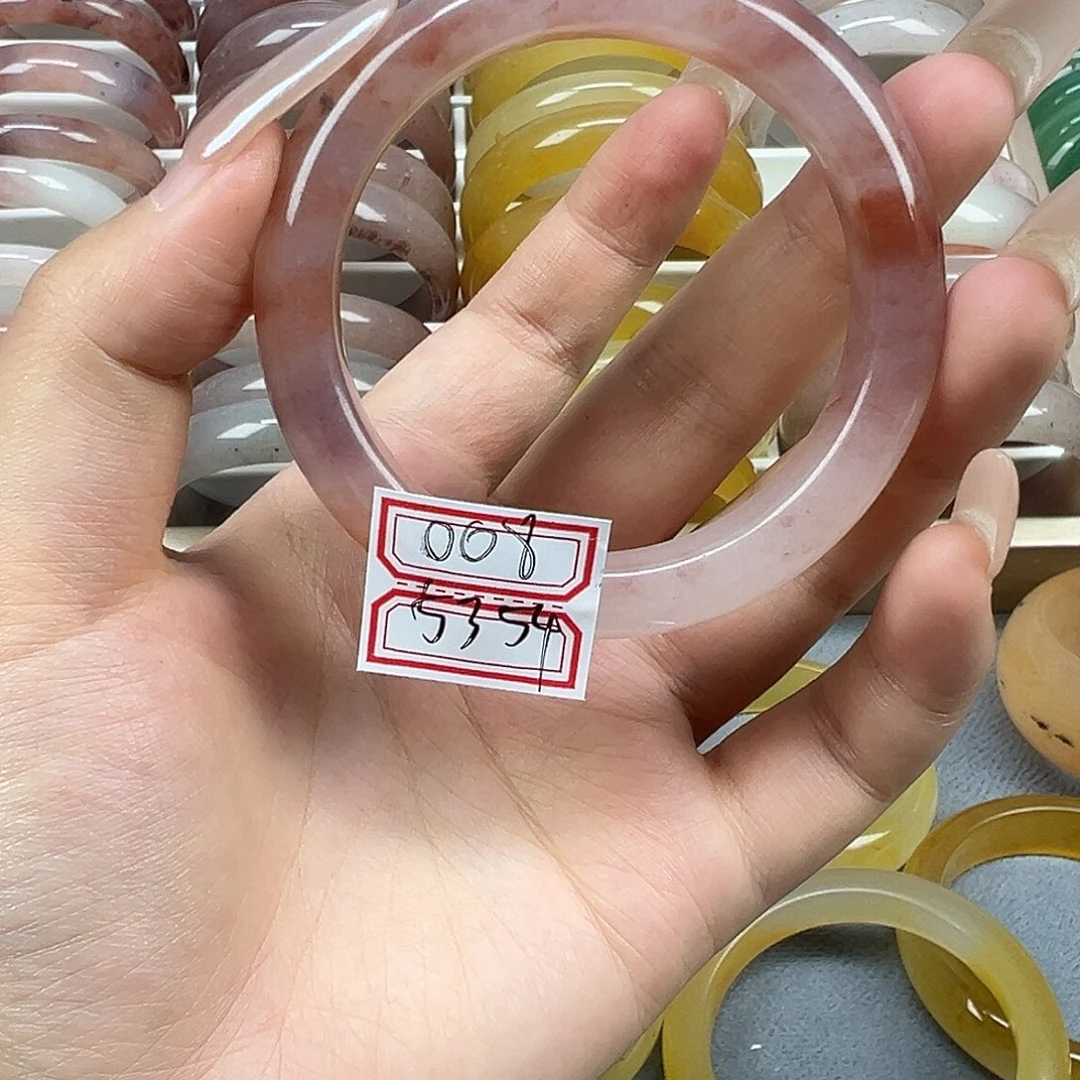 未镶嵌手镯石英质玉