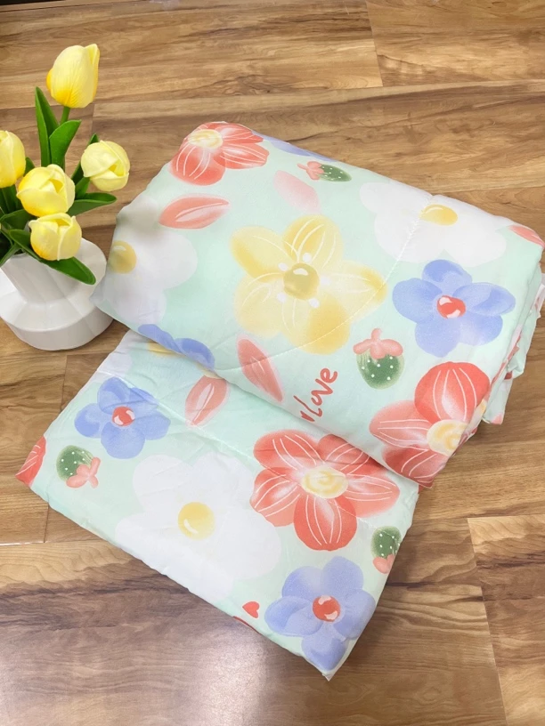 2025新款棉绸夏凉被空调被春华秋实夹棉