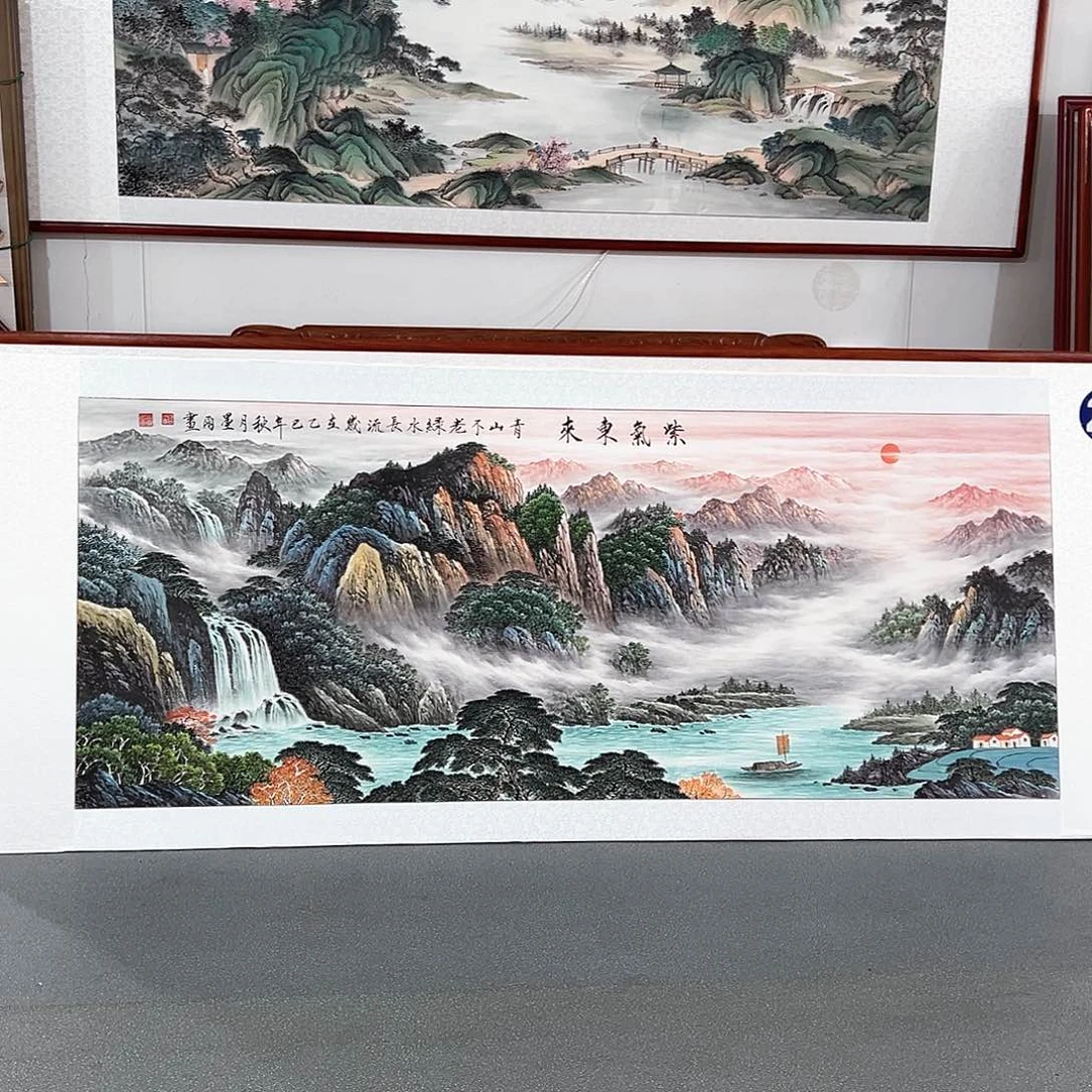 医***材国画手绘保证假一罚万