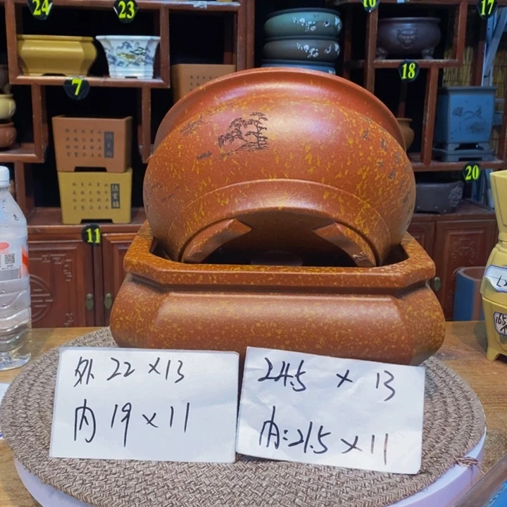 紫砂花盆紫砂艺术