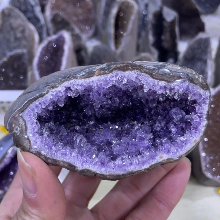 紫晶钱袋子未镶嵌