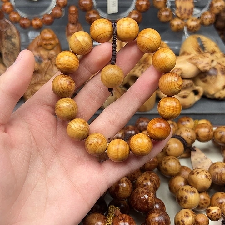 手串/手链柏木（崖柏）水波纹