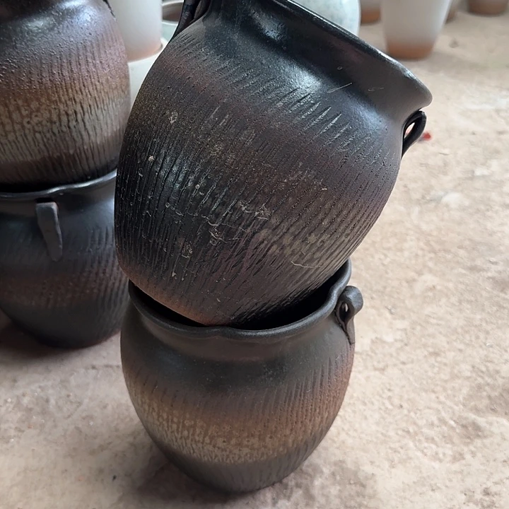 红陶微瑕花盆处理来啦