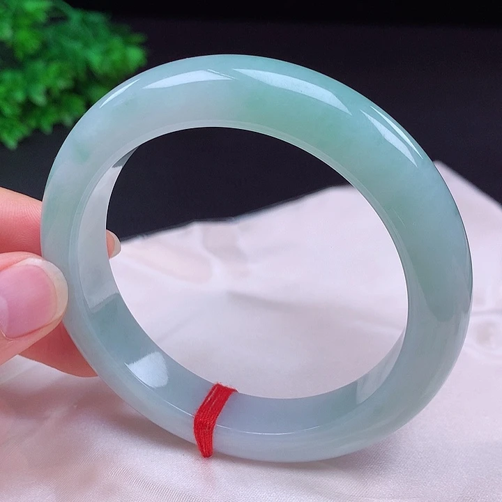 翡翠未镶嵌手镯60圈口681808