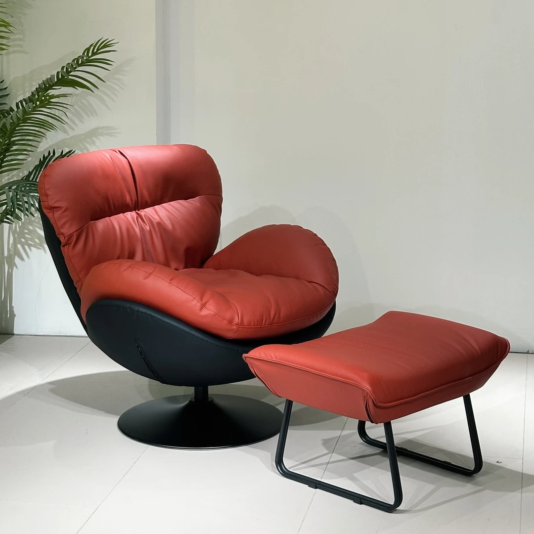 【蛋壳】简约轻奢北欧风舒服高档慵懒家用客厅阳台卧室休闲沙发转椅