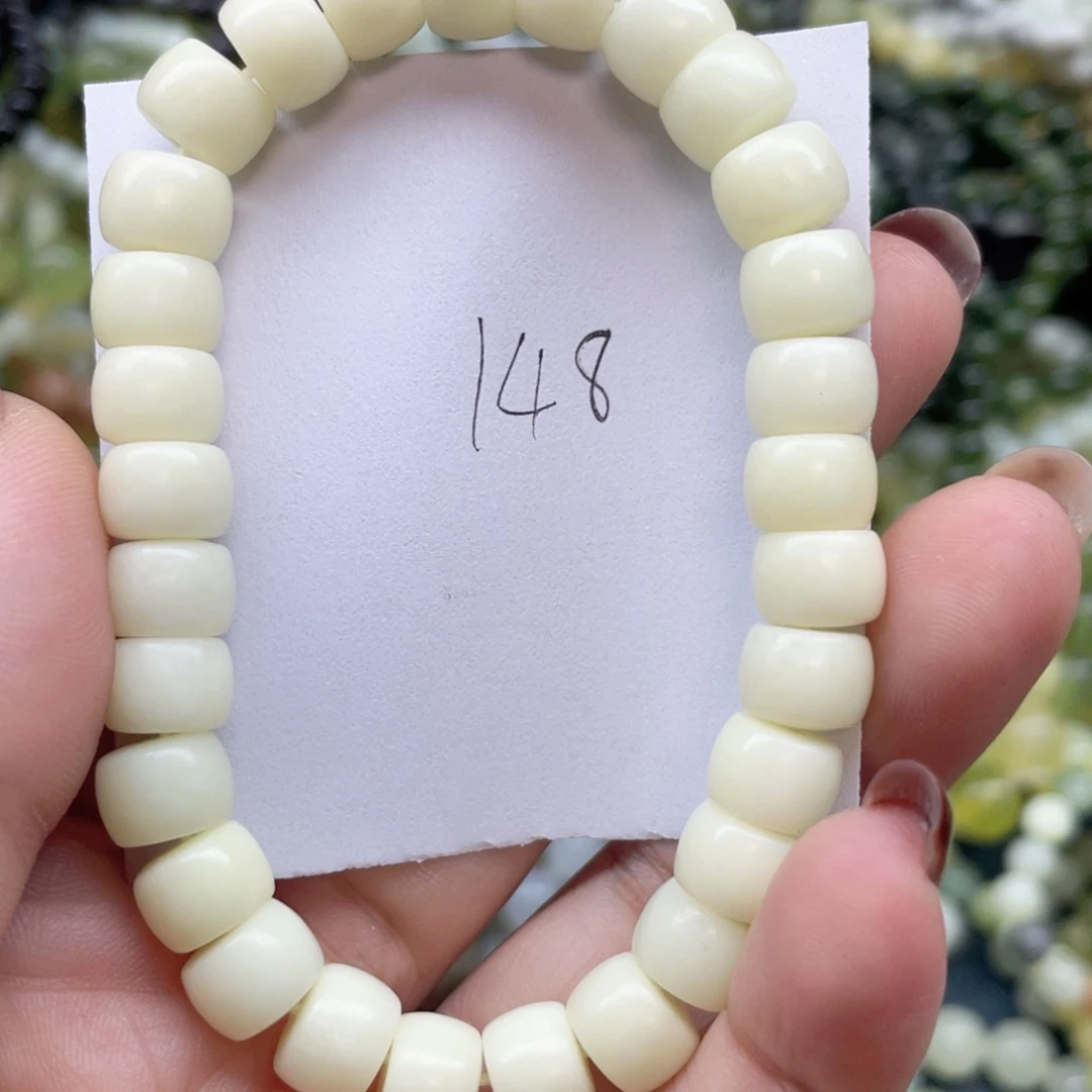 未镶嵌蛇纹石玉手链