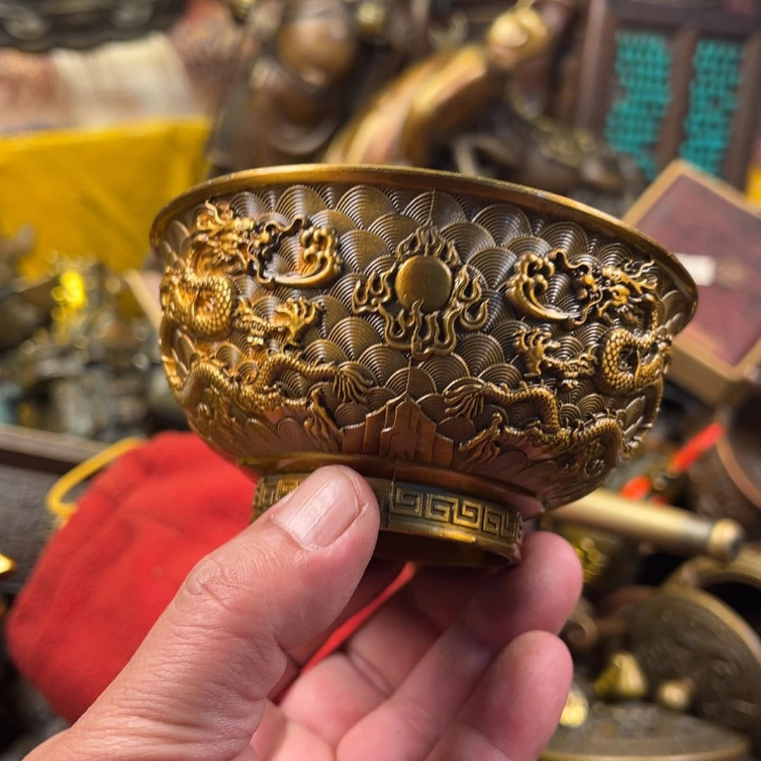 茶壶香炉铜器摆件